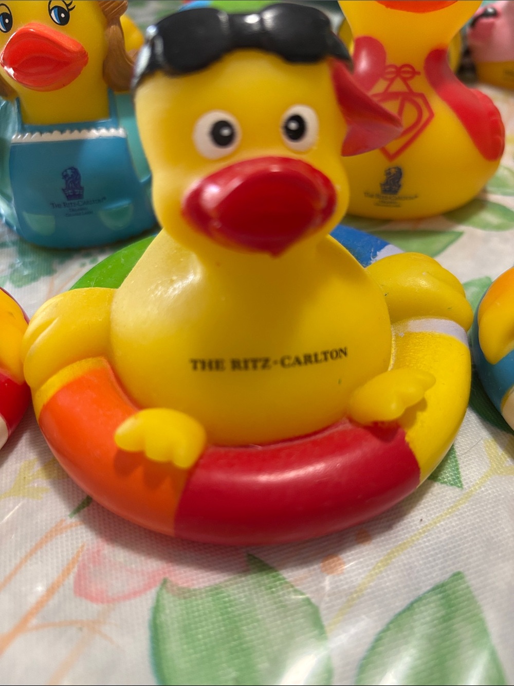 Assorted Yellow Rubber Duck Collection - Novelty Bath Toys - Picture 6 of 6